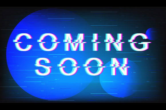 Coming Soon Glitch Phrase Embroidery Design Review