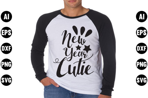 Happy New Year Quote Design for Embroidery Projects