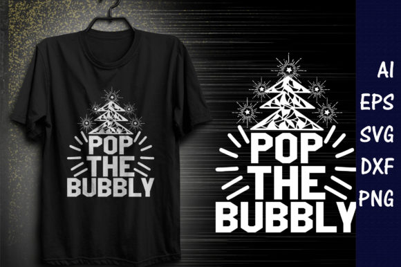 Happy New Year Quote Design, Pop the B
