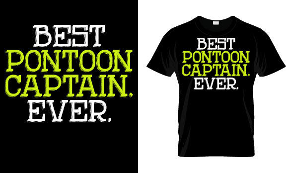 Pontoon T Shirt Design: Best Pontoon Cap for Embroidery Projects