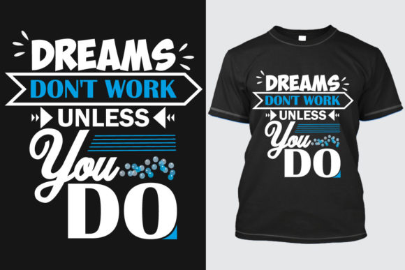 Typography T-Shirt Design of Motivation Review
